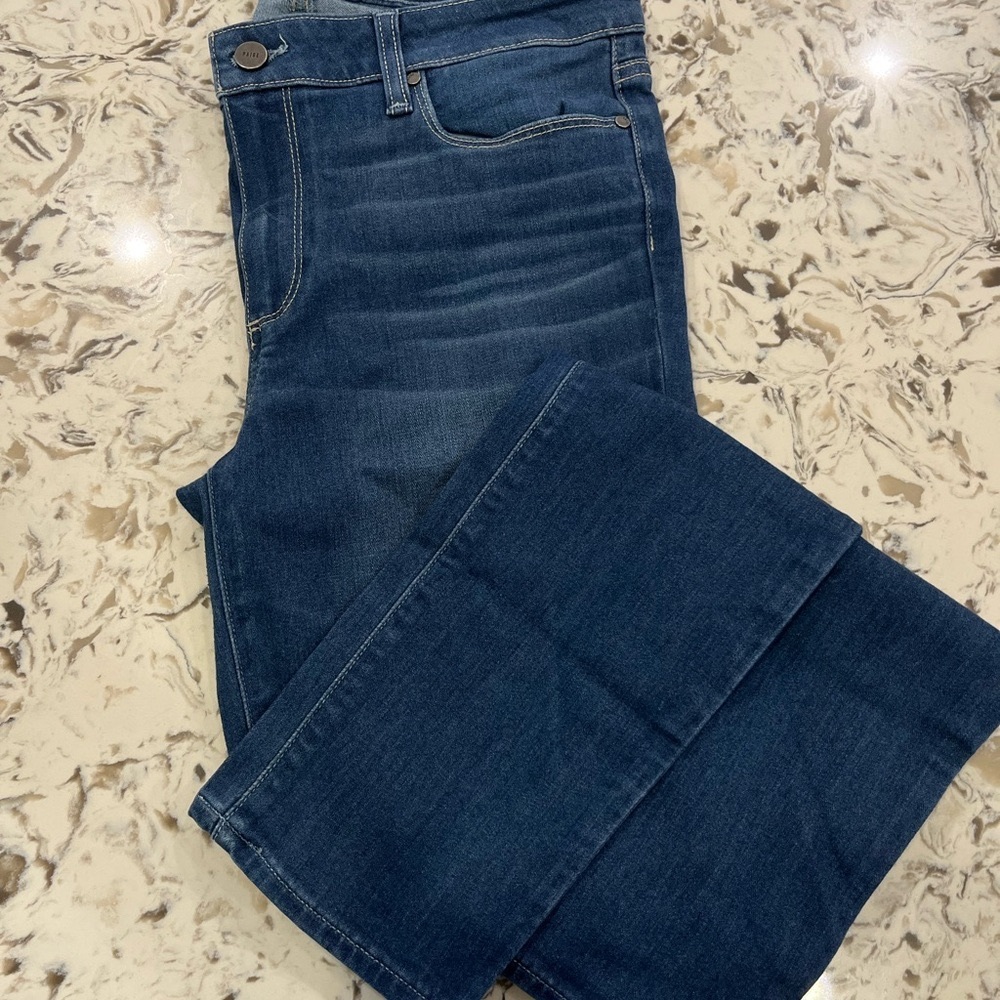 PAIGE Dark Blue Women's Skyline Skinny Jeans